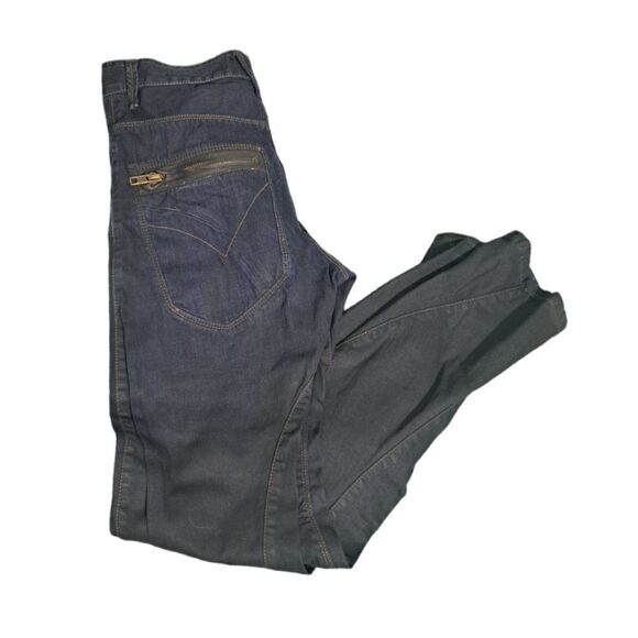 William Rast Men's Dirty Blue Button Flay Arc Denim Jeans Sz 30x34 - Picture 2 of 9